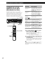 Предварительный просмотр 46 страницы Sony CDP-CE235 - Compact Disc Changer Operating Instructions Manual