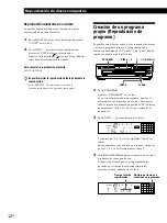 Предварительный просмотр 48 страницы Sony CDP-CE235 - Compact Disc Changer Operating Instructions Manual