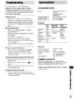 Preview for 15 page of Sony CDP-CE275 - Carousel Cd Player 5 Discs Operating Instructions Manual