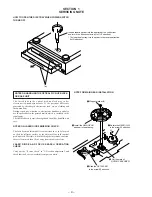 Предварительный просмотр 4 страницы Sony CDP-CE525 - Compact Disc Player Service Manual