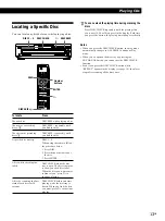 Предварительный просмотр 13 страницы Sony CDP-CE535 - Compact Disc Player Operating Instructions Manual