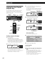 Предварительный просмотр 16 страницы Sony CDP-CE535 - Compact Disc Player Operating Instructions Manual