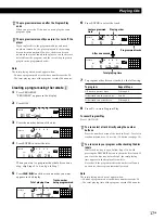 Preview for 17 page of Sony CDP-CE535 - Compact Disc Player Operating Instructions Manual