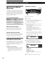 Предварительный просмотр 24 страницы Sony CDP-CE535 - Compact Disc Player Operating Instructions Manual