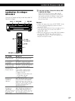 Предварительный просмотр 41 страницы Sony CDP-CE535 - Compact Disc Player Operating Instructions Manual