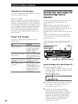 Предварительный просмотр 46 страницы Sony CDP-CE535 - Compact Disc Player Operating Instructions Manual