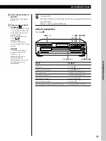 Предварительный просмотр 93 страницы Sony CDP-CE535 - Compact Disc Player Operating Instructions Manual