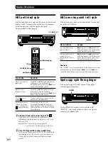 Предварительный просмотр 98 страницы Sony CDP-CE535 - Compact Disc Player Operating Instructions Manual