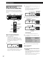 Предварительный просмотр 100 страницы Sony CDP-CE535 - Compact Disc Player Operating Instructions Manual