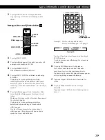 Предварительный просмотр 109 страницы Sony CDP-CE535 - Compact Disc Player Operating Instructions Manual