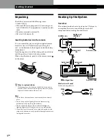 Предварительный просмотр 4 страницы Sony CDP-CE545 - Compact Disc Player Operating Instructions Manual