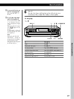 Предварительный просмотр 9 страницы Sony CDP-CE545 - Compact Disc Player Operating Instructions Manual