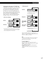 Предварительный просмотр 11 страницы Sony CDP-CE545 - Compact Disc Player Operating Instructions Manual