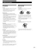 Предварительный просмотр 27 страницы Sony CDP-CE545 - Compact Disc Player Operating Instructions Manual