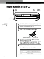 Предварительный просмотр 64 страницы Sony CDP-CE545 - Compact Disc Player Operating Instructions Manual