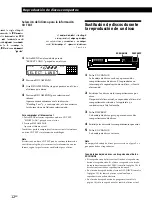 Предварительный просмотр 68 страницы Sony CDP-CE545 - Compact Disc Player Operating Instructions Manual