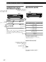 Предварительный просмотр 70 страницы Sony CDP-CE545 - Compact Disc Player Operating Instructions Manual