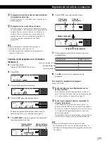 Предварительный просмотр 73 страницы Sony CDP-CE545 - Compact Disc Player Operating Instructions Manual