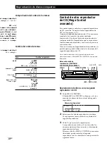 Предварительный просмотр 74 страницы Sony CDP-CE545 - Compact Disc Player Operating Instructions Manual