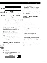 Предварительный просмотр 75 страницы Sony CDP-CE545 - Compact Disc Player Operating Instructions Manual