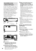 Предварительный просмотр 56 страницы Sony CDP-CE575 - Disc Carousel Operating Instructions Manual