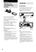 Предварительный просмотр 102 страницы Sony CDP-CE575 - Disc Carousel Operating Instructions Manual