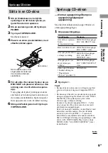 Предварительный просмотр 129 страницы Sony CDP-CE575 - Disc Carousel Operating Instructions Manual