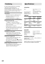 Предварительный просмотр 144 страницы Sony CDP-CE575 - Disc Carousel Operating Instructions Manual