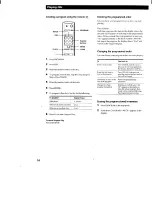 Предварительный просмотр 14 страницы Sony CDP-CX200 Operating Instructions Manual