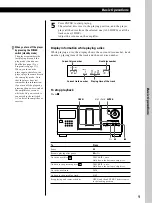 Предварительный просмотр 9 страницы Sony CDP-CX225 - 200 Disc Cd Changer Operating Instructions Manual