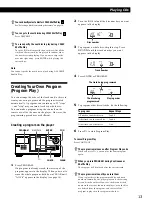 Предварительный просмотр 13 страницы Sony CDP-CX225 - 200 Disc Cd Changer Operating Instructions Manual