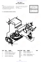 Preview for 42 page of Sony CDP-CX240 - 200 Disc Cd Changer Service Manual