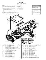 Предварительный просмотр 36 страницы Sony CDP-CX250 Service Manual