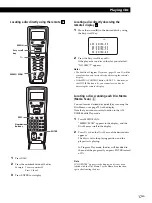 Preview for 17 page of Sony CDP-CX260 - 200 Disc Cd Changer Operating Instructions Manual