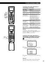 Preview for 59 page of Sony CDP-CX260 - 200 Disc Cd Changer Operating Instructions Manual