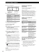 Preview for 62 page of Sony CDP-CX260 - 200 Disc Cd Changer Operating Instructions Manual