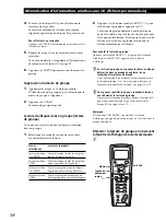 Preview for 74 page of Sony CDP-CX260 - 200 Disc Cd Changer Operating Instructions Manual