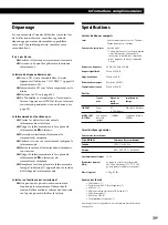 Preview for 79 page of Sony CDP-CX260 - 200 Disc Cd Changer Operating Instructions Manual