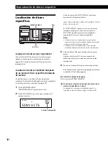 Preview for 96 page of Sony CDP-CX260 - 200 Disc Cd Changer Operating Instructions Manual