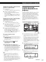 Preview for 101 page of Sony CDP-CX260 - 200 Disc Cd Changer Operating Instructions Manual