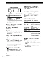 Preview for 102 page of Sony CDP-CX260 - 200 Disc Cd Changer Operating Instructions Manual