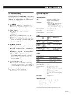 Preview for 31 page of Sony CDP-CX270 - 200 Disc Cd Changer Operating Instructions Manual