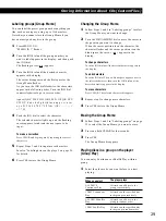 Preview for 29 page of Sony CDP-CX300 - MegaStorage 300-CD Changer Operating Instructions Manual