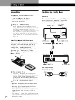 Предварительный просмотр 4 страницы Sony CDP-CX350 - 300 Disc Cd Changer Operating Instructions Manual