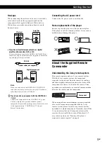 Предварительный просмотр 5 страницы Sony CDP-CX350 - 300 Disc Cd Changer Operating Instructions Manual