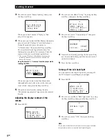 Предварительный просмотр 8 страницы Sony CDP-CX350 - 300 Disc Cd Changer Operating Instructions Manual