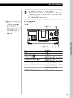 Предварительный просмотр 13 страницы Sony CDP-CX350 - 300 Disc Cd Changer Operating Instructions Manual