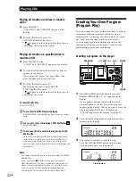 Предварительный просмотр 22 страницы Sony CDP-CX350 - 300 Disc Cd Changer Operating Instructions Manual