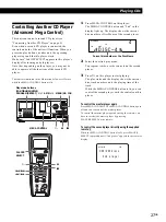 Предварительный просмотр 27 страницы Sony CDP-CX350 - 300 Disc Cd Changer Operating Instructions Manual