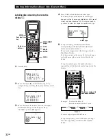 Предварительный просмотр 32 страницы Sony CDP-CX350 - 300 Disc Cd Changer Operating Instructions Manual